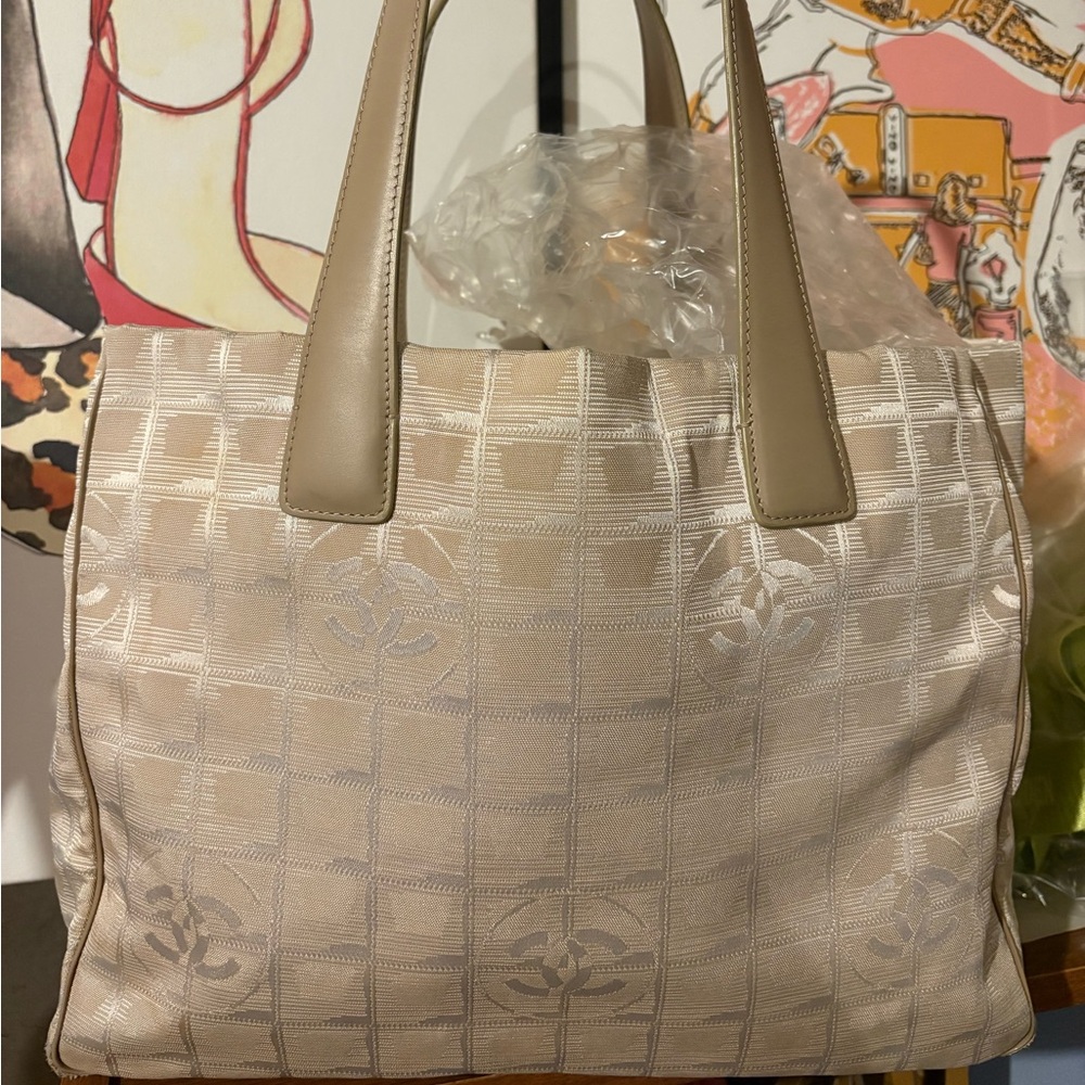 Chanel Travel Line Tote Nylon